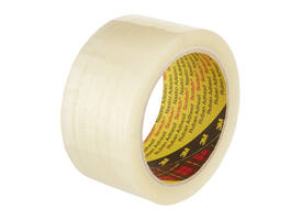 Verpakkingstape Scotch 371 50mmx66m transparant PP 6 rollen