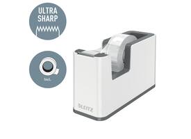 Plakbandhouder Leitz WOW wit/grijs