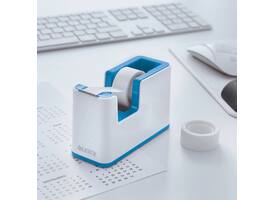 Plakbandhouder Leitz WOW wit/blauw