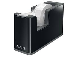 Plakbandhouder Leitz duokleur zwart/grijs