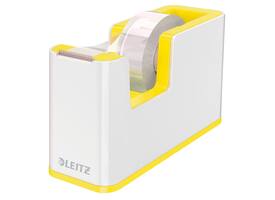 Plakbandhouder Leitz WOW wit/geel
