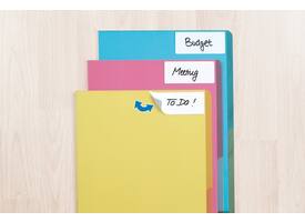 Etiket HERMA 10608 19x27mm verwijderbaar wit 720 stuks