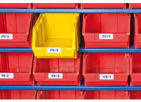 Etiket HERMA 10608 19x27mm verwijderbaar wit 720 stuks