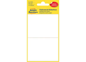Etiket Avery 3046 77x59mm wit 8 stuks