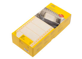Etiket Avery 5101 88.9x23mm 1-baans wit 6000 stuks