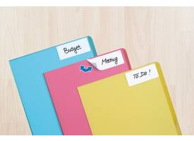 Etiket HERMA 10605 13x40mm verwijderbaar wit 672 stuks