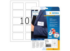Naambadge etiket HERMA 4514 80x50mm wit 200 stuks