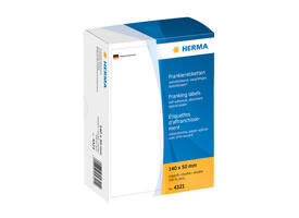 Frankeeretiket HERMA 4321 dubbel 140x50mm 500 stuks