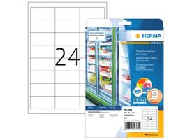 Etiket HERMA 4389 66x33.8mm diepvries wit 600 stuks
