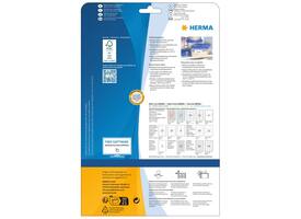 Etiket HERMA 4389 66x33.8mm diepvries wit 600 stuks