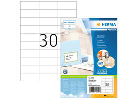 Etiket HERMA 4456 70x29.7mm premium wit 3000 stuks