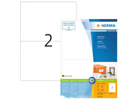 Etiket HERMA 4628 210x148mm A5 premium wit 400 stuks