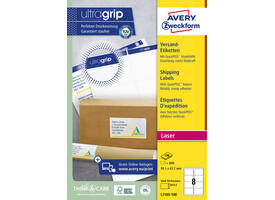 Etiket Avery L7165-100 99.1x67.7mm wit 800 stuks