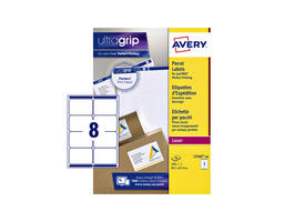 Etiket Avery L7165-40 99.1x67.7mm wit 320 stuks