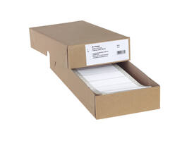 Etiket HERMA 8161 88.9x35.7mm 1-baans wit 2000 stuks