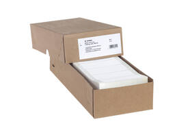 Etiket HERMA 8211 88.9x35.7mm 1-baans wit 4000 stuks