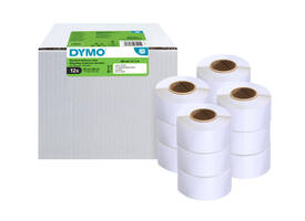Etiket Dymo LabelWriter adressering 28x89mm 12 rollen á 130 stuks wit