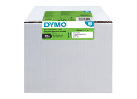 Etiket Dymo LabelWriter adressering 28x89mm 12 rollen á 130 stuks wit