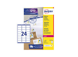 Etiket Avery L7159-40 63.5x33.9mm wit 960 stuks