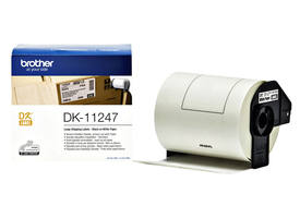 Etiket Brother DK-11247 verzendlabel groot 103x164mm 1 rol á 180 stuks wit