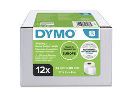 Etiket Dymo LabelWriter naamkaart 54x101mm 12 rollen á 220 stuks wit