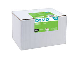 Etiket Dymo LabelWriter adressering 28x89mm 24 rollen á 130 stuks wit