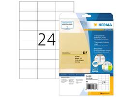 Etiket HERMA 4685 70x37mm transparant 600 stuks