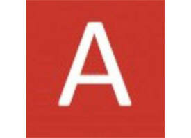 Labeltape Dymo LabelManager D1 polyester 12mm wit op rood