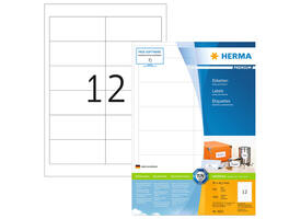 Etiket HERMA 4623 96.5x42.3mm premium wit 2400 stuks