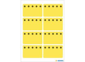 Etiket HERMA 3771 26x40mm diepvries geel 48 stuks