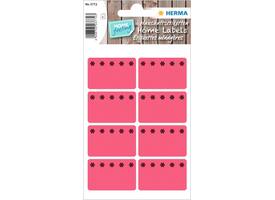 Etiket HERMA 3772 26x40mm diepvries rood 48 stuks
