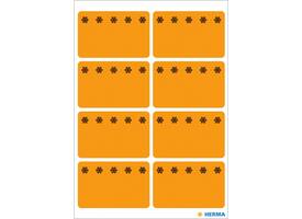 Etiket HERMA 3774 26x40mm diepvries oranje 48 stuks