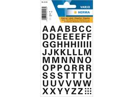 Etiket HERMA 4158 10mm letters A-Z zwart
