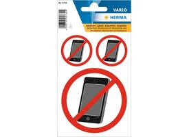 Etiket HERMA 5784 GSM verboden 1 stuk