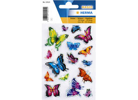 Etiket HERMA 15515 vlinder 3D vleugeleffect