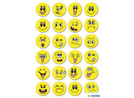 Etiket HERMA 3657 smiley met wiebeleffect