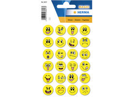 Etiket HERMA 3657 smiley met wiebeleffect