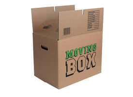 Verhuisdoos CleverPack bedrukt 480x320x360mm pak à 5 stuks