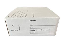 Postpakketbox iezzy 1 146x131x56mm