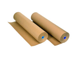 Inpakpapier iezzy 70gram 70cmx220m kraft bruin