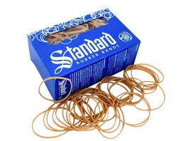 Elastiek Standard Rubber Bands 22 100x1.5mm 500gr 1330 stuks bruin
