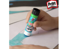 Lijmstift Pritt Stick 10gr FUN Colors 1 blister à 4 stuks