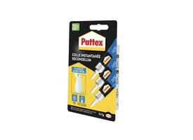 Secondelijm Pattex Classic mini trio tube 3x1gram op blister