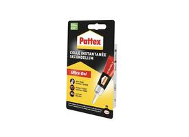 Secondelijm Pattex Ultra GEL tube 3 gram op blister