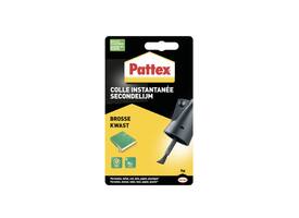 Secondenlijm Pattex met kwast flacon 5 gram op blister