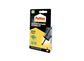 Secondenlijm Pattex met kwast flacon 5 gram op blister