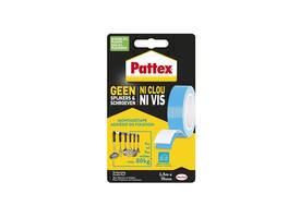 Plakband Pattex Super montage 20kg dubbbelzijdig voor binnen
