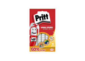 Poster Buddies Pritt dubbelzijdige kleefpads voor oa posters blister à 95 stuks 50% gratis