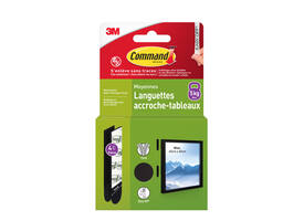 Bevestigingsstrip Command middelgroot klik vast  5,4kg zwart