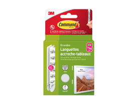 Bevestigingsstrip Command groot klik vast 7,2kg wit